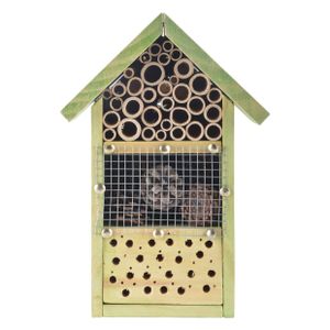 Doe-het-zelf insectenhotel/insecten nestkast 26 cm