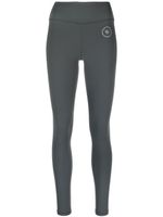 Sporty & Rich legging à logo imprimé - Gris