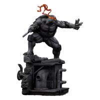 Teenage Mutant Ninja Turtles Art Scale Statue 1/10 Michelangelo Black and White Variant 26 cm heo exclusive