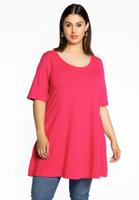 Yoek Tuniek wide bottom | Roze | Maat 50/52
