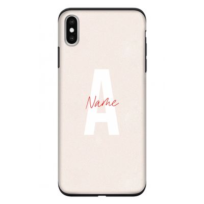 Strawberry Milkshake: iPhone XS Max Tough Case