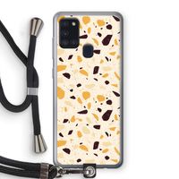 Terrazzo N°13: Samsung Galaxy A21s Transparant Hoesje met koord