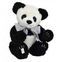 Clemens Knuffelbeer Panda Sugarplum 40 Cm Pluche Zwart/wit - thumbnail