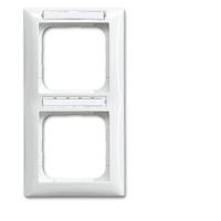 Busch-Jaeger 2CKA001754A4552 Frame Frame 2-voudig Zuiver wit (RAL 9010), Wit 1 stuk(s)