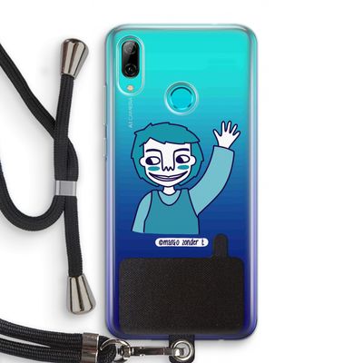 Zwaai: Huawei P Smart (2019) Transparant Hoesje met koord