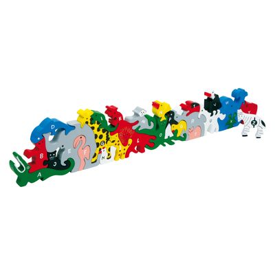 Small Foot dieren letters en cijfers balansspel, 26dlg.