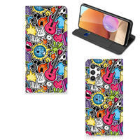 Samsung Galaxy A32 4G | A32 5G Enterprise Editie Hippe Standcase Punk Rock