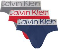 Calvin Klein Steel midi slips 3-pack rood