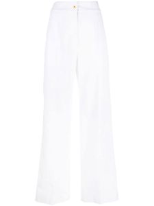 Patou pantalon ample à taille haute - Blanc