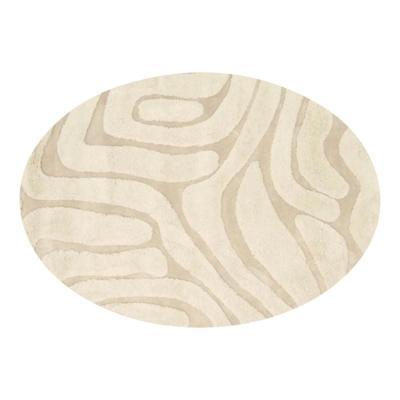 Vloerkleed Chase ellips creme 12