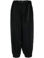 Y-3 pantalon à coupe courte - Noir