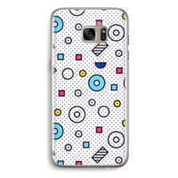 8-bit N°9: Samsung Galaxy S7 Edge Transparant Hoesje