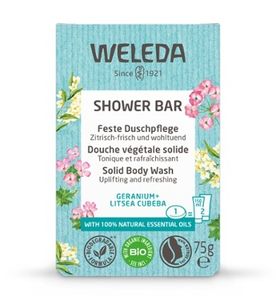 Weleda Shower Bar Geranium + Litsea Cubeba