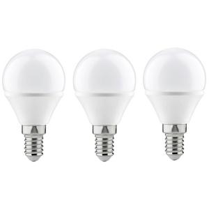 Paulmann 28427 LED-lamp Energielabel G (A - G) E14 3.5 W Warmwit (Ø x h) 45 mm x 80 mm 3 stuk(s)