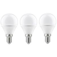 Paulmann 28427 LED-lamp Energielabel G (A - G) E14 3.5 W Warmwit (Ø x h) 45 mm x 80 mm 3 stuk(s) - thumbnail
