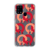 Dogs: Samsung Galaxy M31 Transparant Hoesje