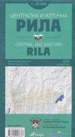 Wandelkaart Centraal en Oost Rila gebergte - central and eastern Rila | IT maps - Iskar - thumbnail