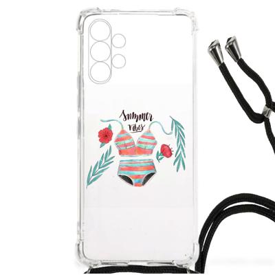 Samsung Galaxy A13 4G Stevig | Bumper Hoesje | Boho Summer Samsung Galaxy A13 4G Stevig | Bumper Hoesje | Boho Summer