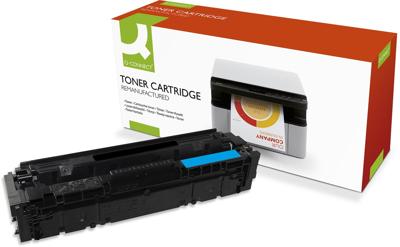 Q-CONNECT toner cyaan 2300 pagina&apos;s voor HP - OEM CF411A