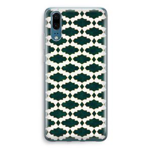 Moroccan tiles: Huawei P20 Transparant Hoesje