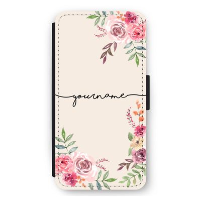 Rozen: iPhone 11 Flip Hoesje