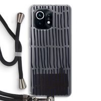 Moroccan stripes: Xiaomi Mi 11 Transparant Hoesje met koord