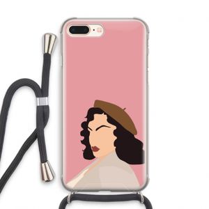 Confidence: iPhone 7 PLUS Transparant Hoesje met koord