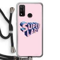 Superlady: Huawei P Smart (2020) Transparant Hoesje met koord