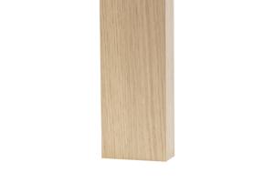 Eiken gefineerde balken 38x90 mm