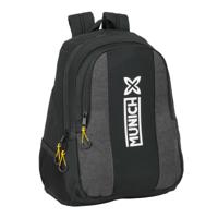 Schoolrugzak Munich Topo Zwart 32 x 44 x 16 cm