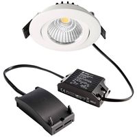 Deko Light 565358 Dione LED-inbouwlamp Energielabel: F (A - G) LED LED vast ingebouwd 8.50 W Wit