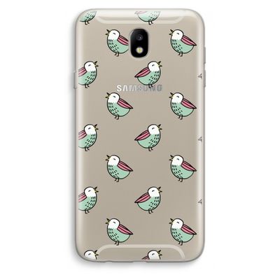 Vogeltjes: Samsung Galaxy J7 (2017) Transparant Hoesje