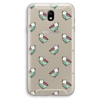 Vogeltjes: Samsung Galaxy J7 (2017) Transparant Hoesje