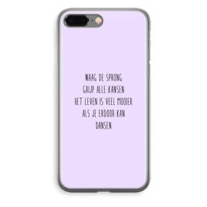 Sprong: iPhone 8 Plus Transparant Hoesje