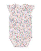 HEMA Romper katoen met stretch bloemen multicolor (multicolor)