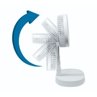 Starlyf Opvouwbare Ventilator 23 cm Wit - thumbnail