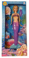 TOM tienerpop zeemeermin 30 cm paars - thumbnail