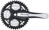 MIRANDA Crankset beta 3r plus 170mm22/32/42t no cg