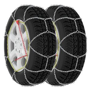 VidaXL Sneeuwkettingen 2 st 9 mm kn70