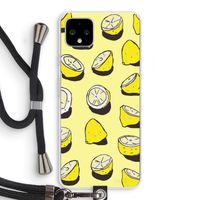 When Life Gives You Lemons...: Pixel 4 XL Transparant Hoesje met koord