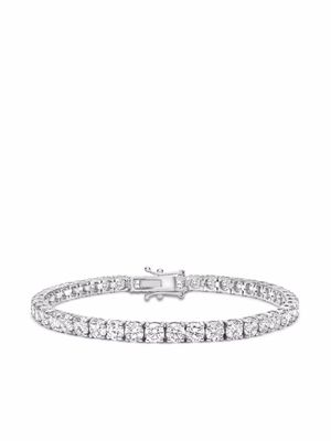 Pragnell bracelet en or blanc 18ct serti de diamants - Argent