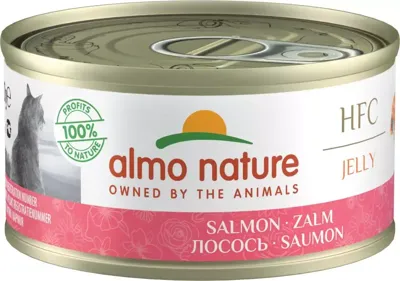 Almo Nature HFC Natural kattenvoer in gelei zalm 70g