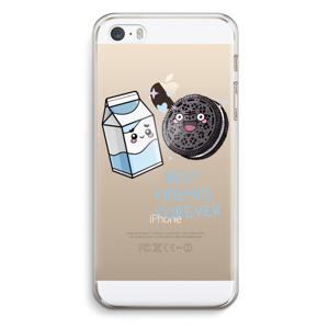 Best Friend Forever: iPhone 5 / 5S / SE Transparant Hoesje