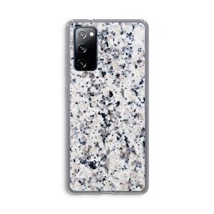 Gespikkelde marmer: Samsung Galaxy S20 FE / S20 FE 5G Transparant Hoesje