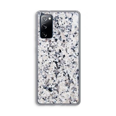 Gespikkelde marmer: Samsung Galaxy S20 FE / S20 FE 5G Transparant Hoesje