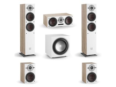 Dali: Oberon 5 5.1 surround systeem - light oak