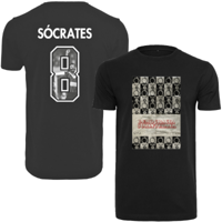 LPFC - Democracia Corinthiana 1983 T-Shirt - Zwart + Socrates 8
