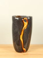 Glazen vaas Turmalin, 30 cm Glazen vaas Turmalin, 30 cm