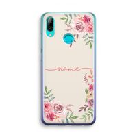 Rozen: Huawei P Smart (2019) Transparant Hoesje