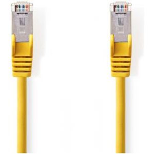 CAT5e SF/UTP-Netwerkkabel | RJ45 Male - RJ45 Male | 5,0 m | Geel